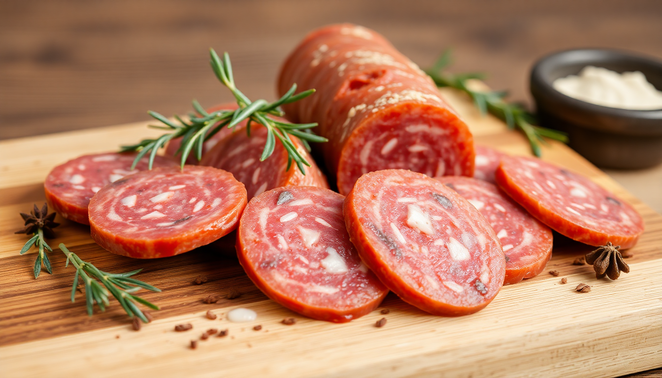 Honoring Old-World Craftsmanship: The Art of Creating Traditional Pasture-Raised Herb-Infused Salami with Heritage Techniques